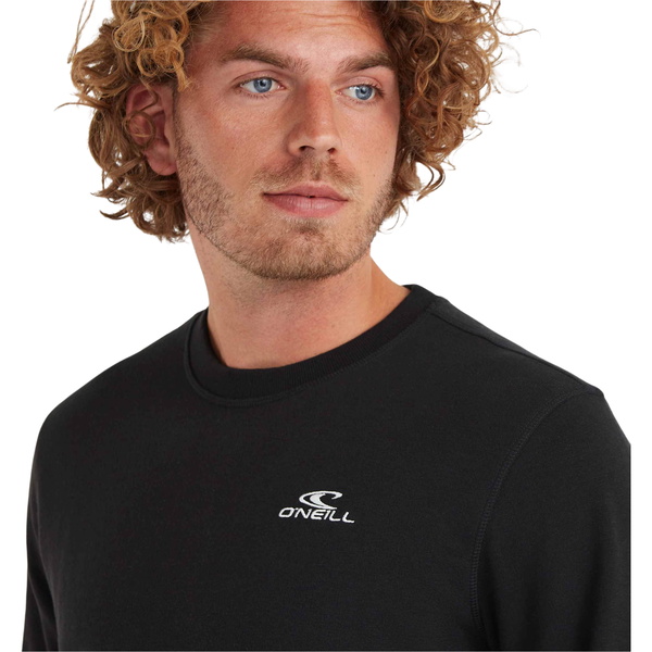 2025 O'Neill Mens Small Logo Crew Sweatshirt N2750013 - Black Out